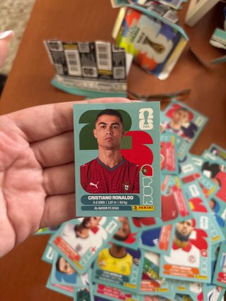 Cromos Mundial Cristiano Ronaldo Panini
