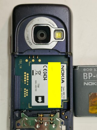 Telefono Cellulare Nokia N73-1 / Type RM-133