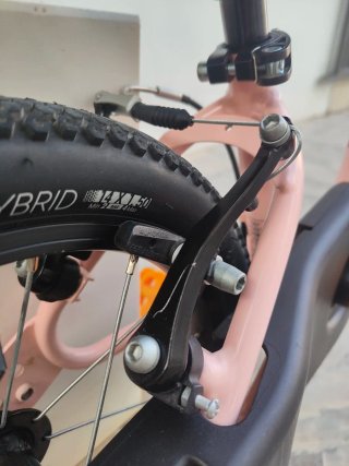 Bici Rosa Btwin Discover 500 14" pulgadas 2 en 1