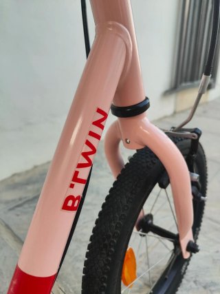 Bici Rosa Btwin Discover 500 14" pulgadas 2 en 1