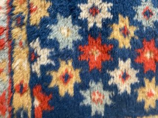 Tappeto persiano in lana antica 145x78