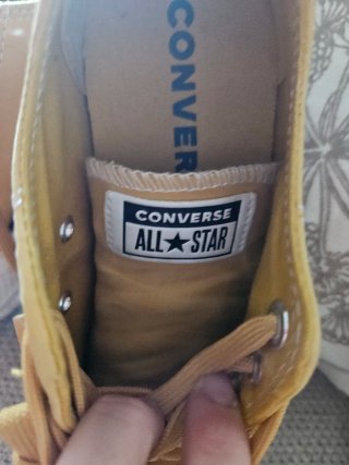 Zapatillas Converse Amarillas talla 38