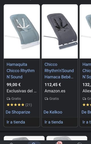 Hamaca bebé chicco