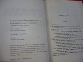 HISTORIA DE ROMA VII ( TITO LIVIO ) 2008 GREDOS