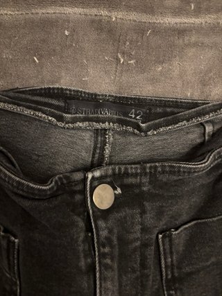 Pantalón tejano negro
