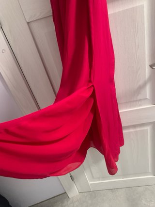 Vestido largo Massimo Dutti XS – color fucsia