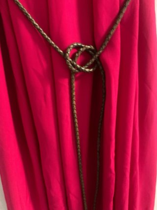 Vestido largo Massimo Dutti XS – color fucsia