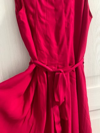 Vestido largo Massimo Dutti XS – color fucsia