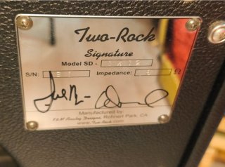Two Rock Custom Reverb Signature V2 + Pantalla 12"