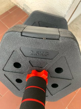 Set Manubri 10 kg 2 in 1 (Diventa Bilanciere) - NU