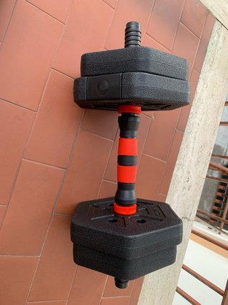 Set Manubri 10 kg 2 in 1 (Diventa Bilanciere) - NU
