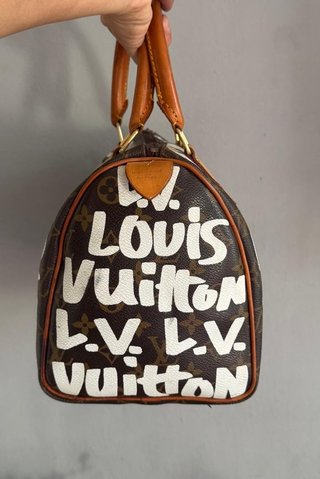 LOUIS VUITTON BOLSO SPEEDY MARRON 30