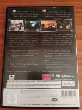 evil Twin ps2 Pal ES