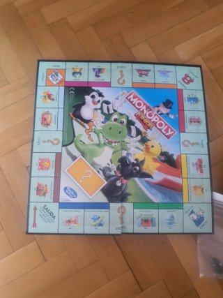 Juego mesa monopoly Junior
