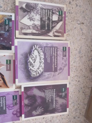 Libros UNED de psicología evolutiva. Buen estado.
