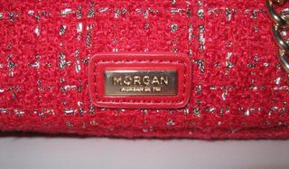Bolso de hombro rojo Morgan de Toi