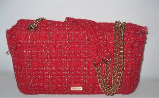 Bolso de hombro rojo Morgan de Toi