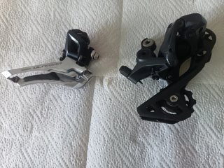 Cambios Shimano Ultegra mecánicos para frenos disc
