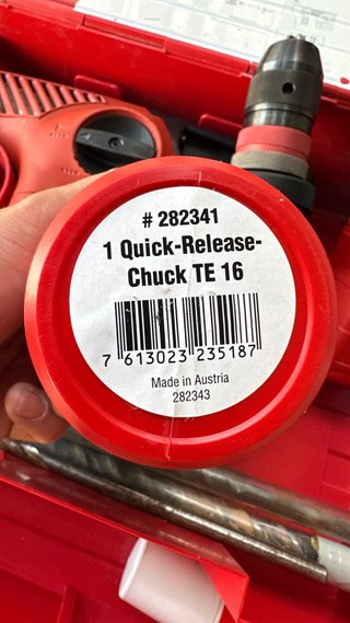 MARTILLO ELECTRICO HILTI TE 16 COMO NUEVO