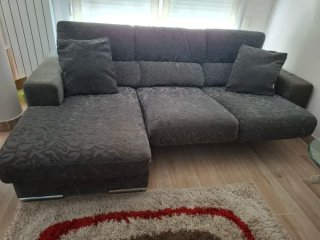 Sofá Cheslong Gris 2,70X1,75. IMPECABLE