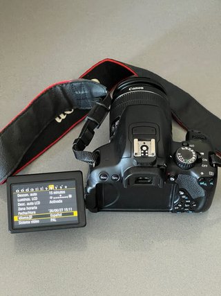 Canon EOS650d + batería, bolsa original y filtro