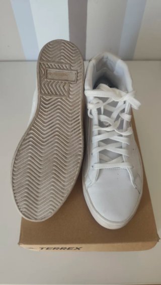 Zapatillas Adidas Sleek mid blancas