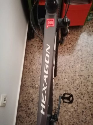 Bicicleta de montaña 29'' Hexagon 7.0 Kross Gris M