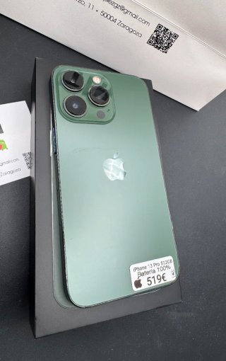 Iphone 13 Pro 512GB//BAT100%!!GARANTÍA!!CAMBIOS!!