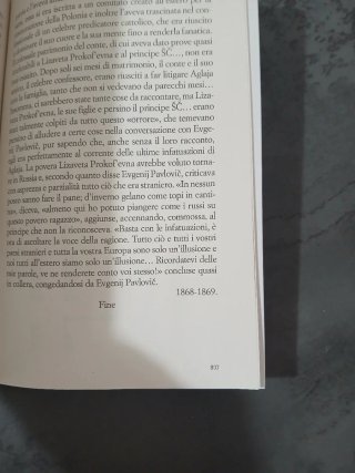 Libro L'idiota di Dostoevskij