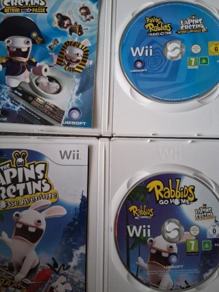 Wii 2 giochi di Rayman Rabbids