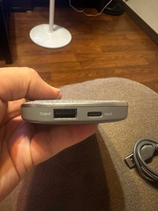 Batería externa Moshi Porto Q 5K con carga inalámb