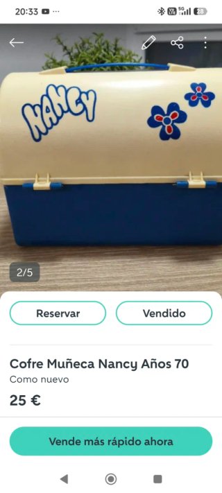 Lote: Ropa, cofre, zapatos  Nancy  70's