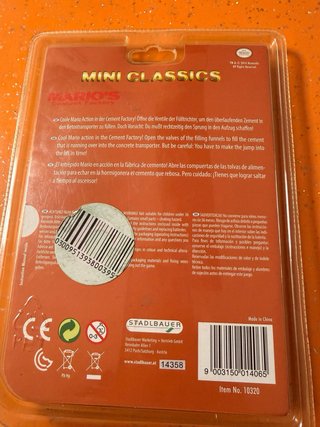 Nintendo Mini Classics. Se vende pack de 4 blister