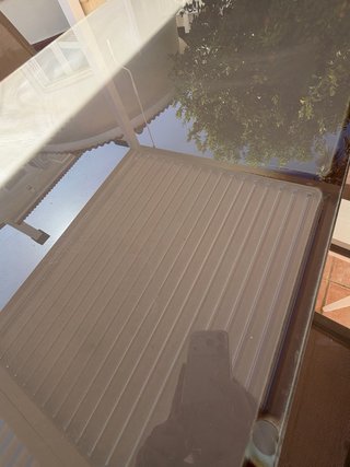 Conjunto jardin mesa y sillas