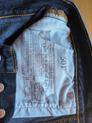Shorts vaqueros Levi's 501 vintage