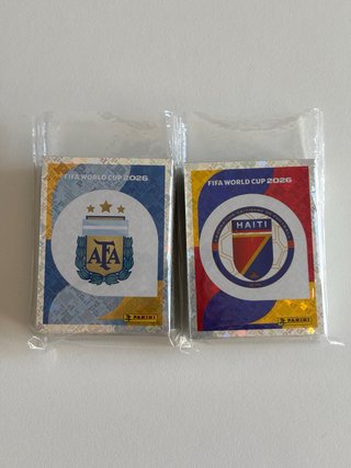 46 cromos escudos brillantes mundial 2026