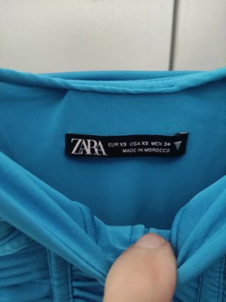 Vestido fiesta Zara