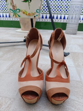 Sandalias de tacón alto