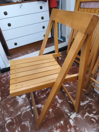 Sillas de madera