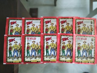 10 bustine figurine Panini tex