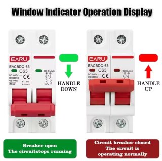 Interruttore di corrente EARU 2P-10A