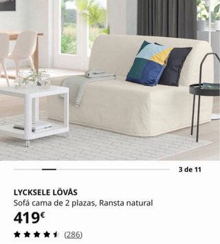 Sofá cama ikea