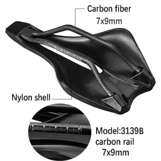 Elita One, Sillín Bicicleta con rieles de carbono