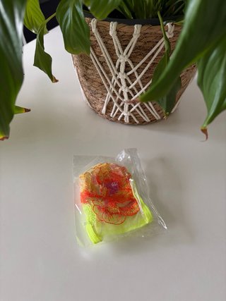 Tanga amarillo floral M