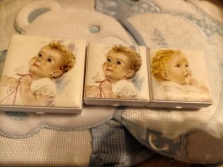 Set tre scatoline, vintage