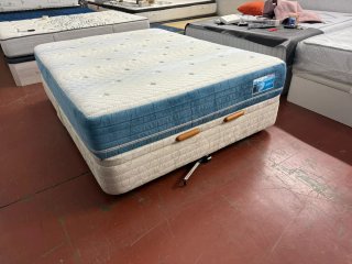 CANAPE TAPIZADO +COLCHÓN BEDLAND VISCO 150x200