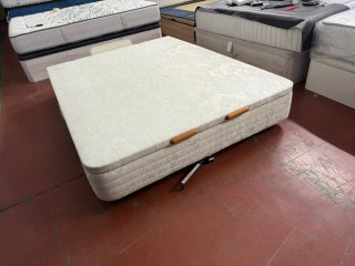 CANAPE TAPIZADO +COLCHÓN BEDLAND VISCO 150x200