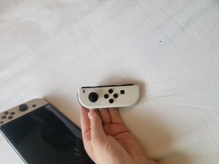 Nintendo switch OLED+Funda+Cargador+Plataforma