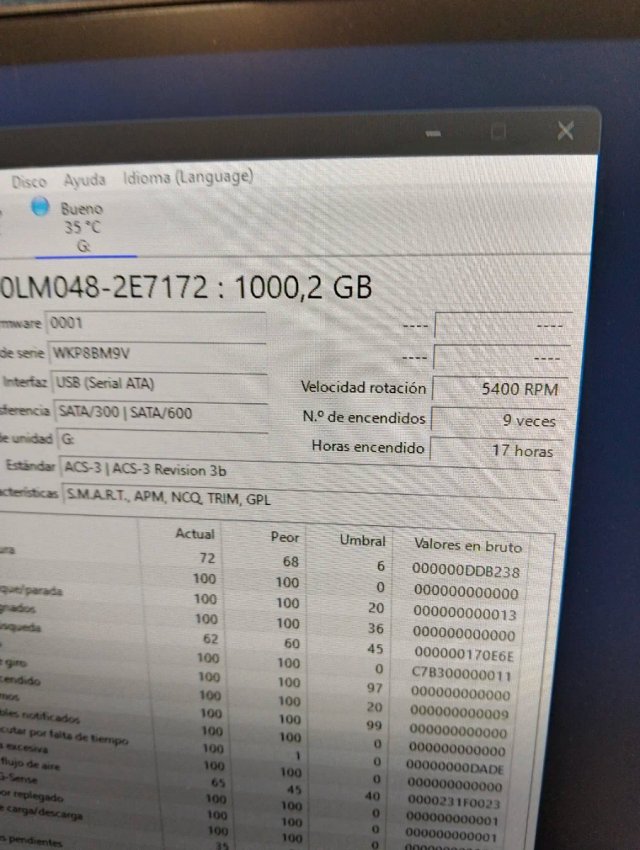 HDD 1TB 2,5" Seagate BarraCuda 5400RPM SATA