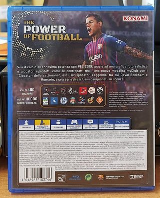 PES 2019 PS4 Edizione Italiana
